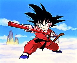 鳥山明の絵画作品　タイトルは、ドラゴンボール Dragon Ball 　孫悟空